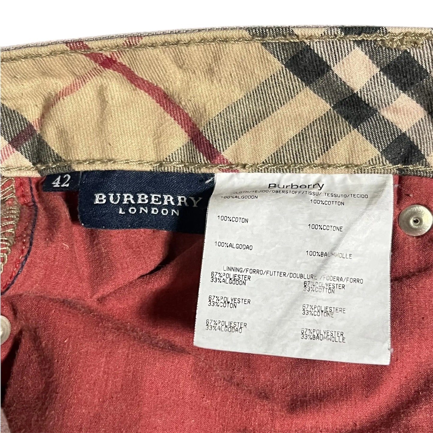 BURBERRY JEANS InVintage