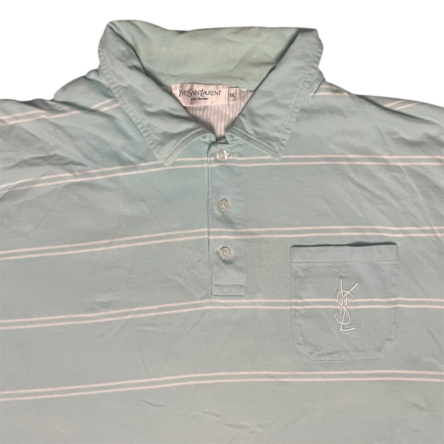 YVES SAINT LAURENT POLO (BIG LOGO) InVintage