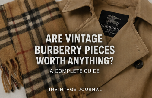 Are Vintage Burberry Pieces Worth Anything?
