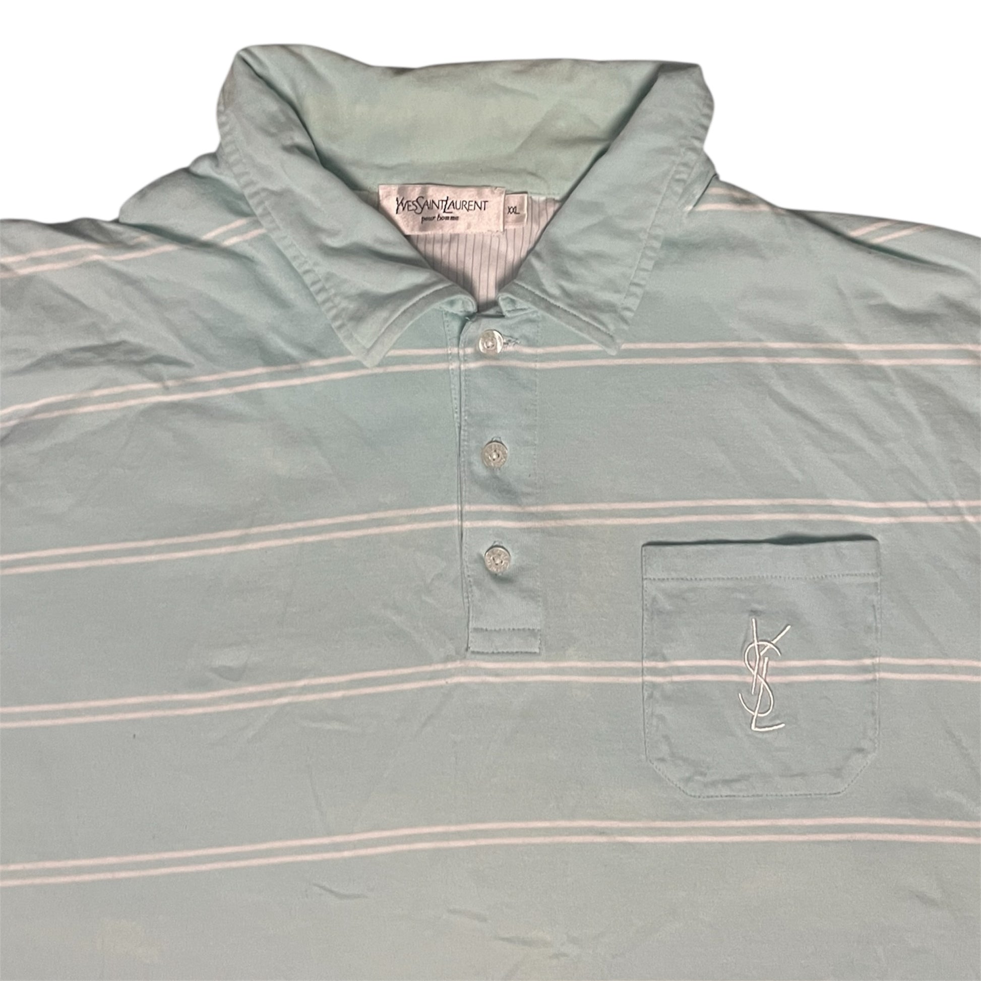 YVES SAINT LAURENT POLO (BIG LOGO) InVintage