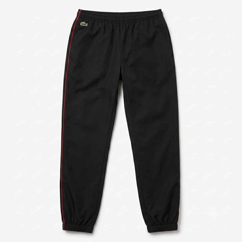 LACOSTE TRACKPANTS FLARED  LIGHT WAX STAIN InVintage